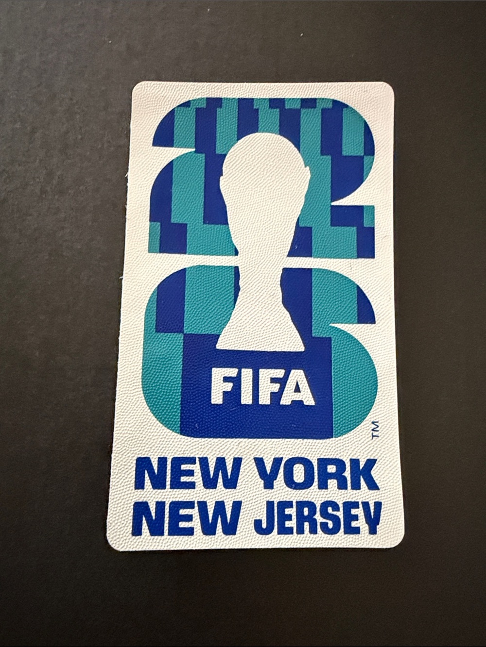 FIFA WORLD CUP 2026 New York New Jersey Velcro Patch